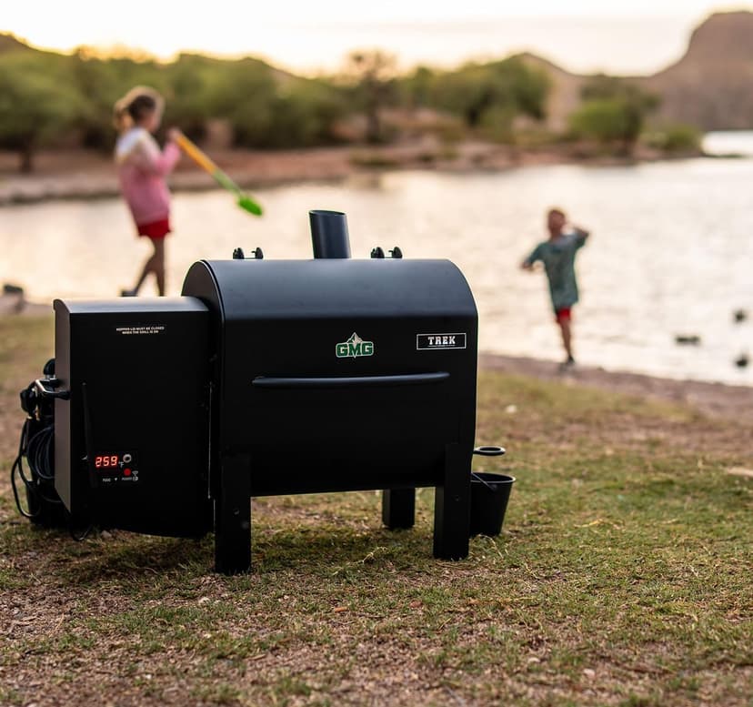 Green Mountain Trek Prime 2.0 Wood Pellet Grill, WiFi Smart Control, Outdoor Camping, Smoker Replaces Davy Crockett & Orginal