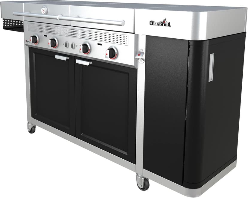 Char-Broil Medallion Series Amplifire Infrared Technology Vista 3-in-1 Stainless Steel Outdoor Kitchen - 463259423