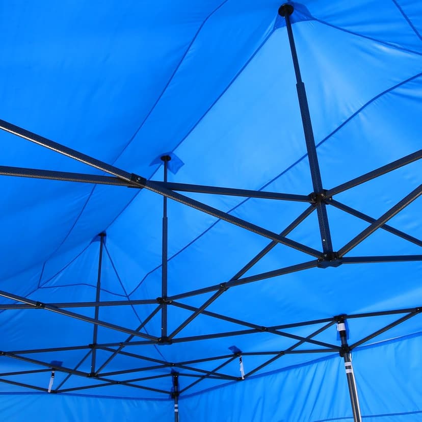 COBIZI 10x20 Pop Up Canopy Without Sidewall,Heavy Duty Canopy UPF 50+ All Season Wind Waterproof Commercial Outdoor Wedding Party Tents for Parties Canopy Gazebo with Roller Bag(10 x 20 ft Gray)