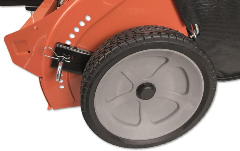Agri-Fab 45-0492 44" Tow-Behind Lawn Sweeper, 25 cu. ft Hopper Bag Capacity; Leaf & Grass Catcher, with Adjustable Brush Height and Dump From Seat Handle