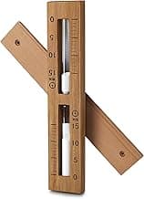 Sauna Sand Timer, 15 Minute Sand Timer, Red Cedar Sauna Timer, Wall-Mounted Rotating, Heat Resistant, Wood Sauna Hourglass Clock Sauna Accessories for Family Hotel Sauna Room White Sand