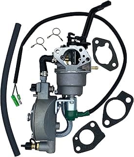 YAMAKATO 389cc 420cc Tri Dual Generator Carburetor Gas to LPG CNG Conversion Kit OEM for Fuel Generac Predator Champion Duromax Honda etc. 459cc 338cc 301cc GX270 GX340 GX390 Manual