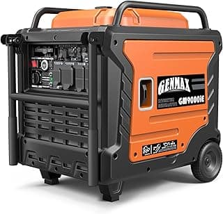 GENMAX Generator，EPA Compliant, Eco-Mode Feature, Ultra Lightweight for Backup Home Use & Camping