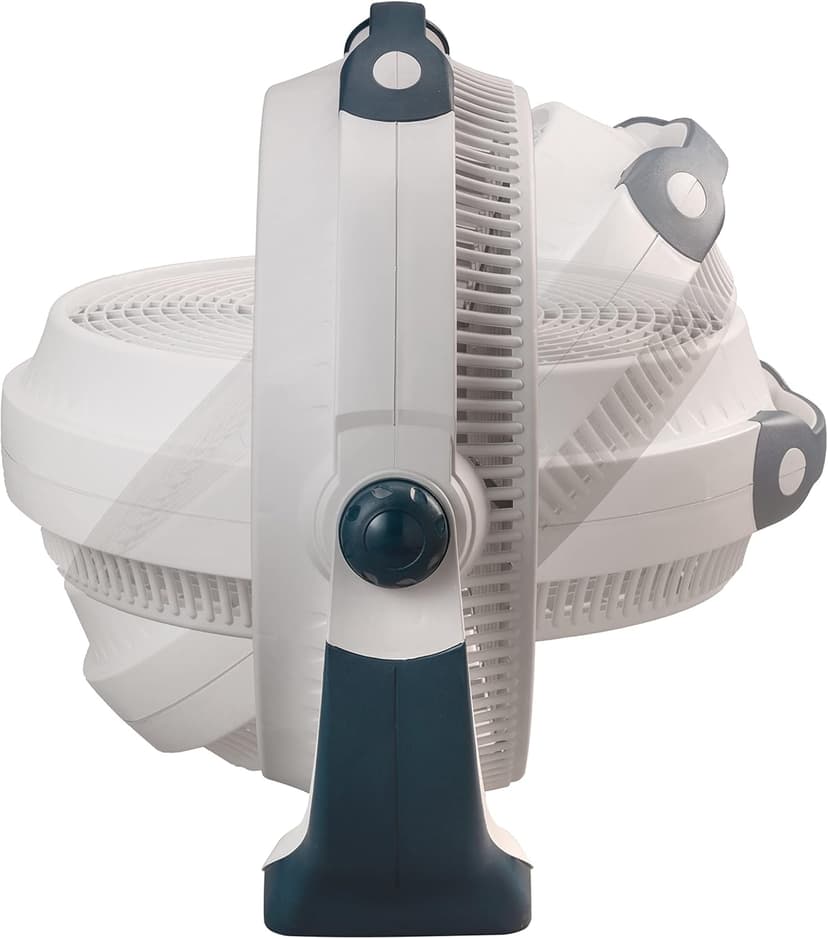 Lasko Wind Machine Air Circulator Floor Fan, 3 Speeds, Pivoting Head for Large Spaces, 20", 3300, White