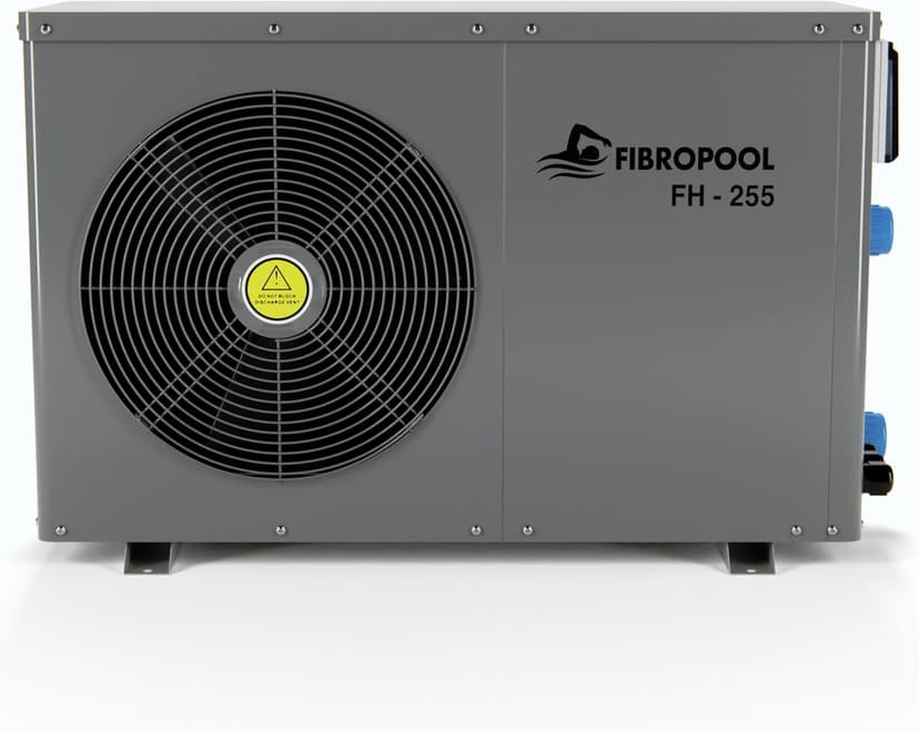 FibroPool Swimming Pool Heat Pump - FH255 55,000 BTU - for Above and In Ground Pools and Spas - High Efficiency, All Electric Heater - No Natural Gas or Propane Needed