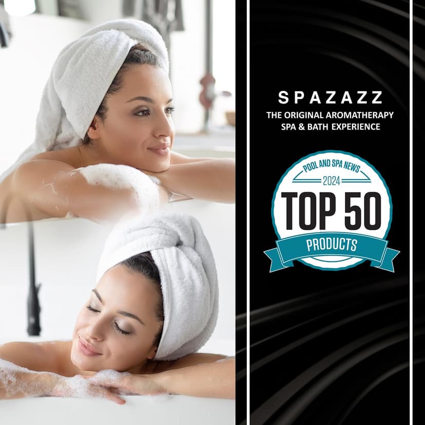Spazazz Aromatherapy Spa and Bath Salts Crystals RX Therapy Collection 2 Pack Bundle- One 19 Oz Jar Each Spazazz Muscle Therapy and Joint Therapy- Dead Sea Bath Salt Crystals
