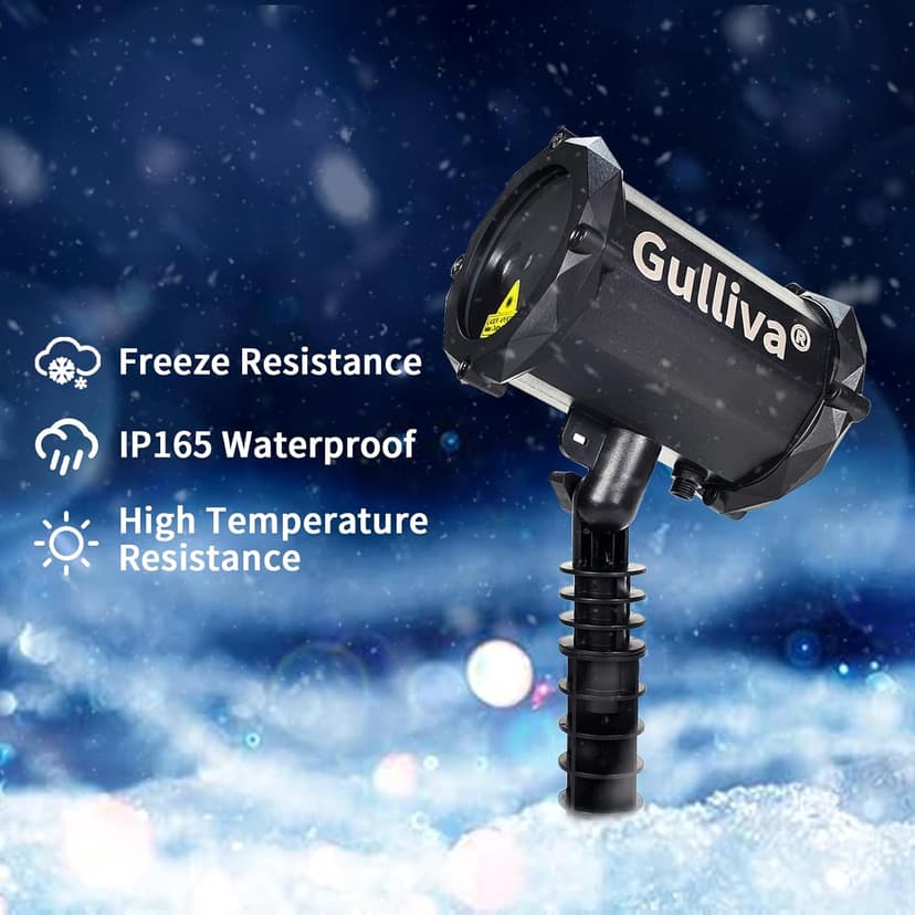 Outdoor Firefly Projector Lights with Blue Aurora LED – Perfect for Garden, Yard, and Patio Decor | Create Magical Starry Nights for Holidays & Events | Waterproof, Remote Control