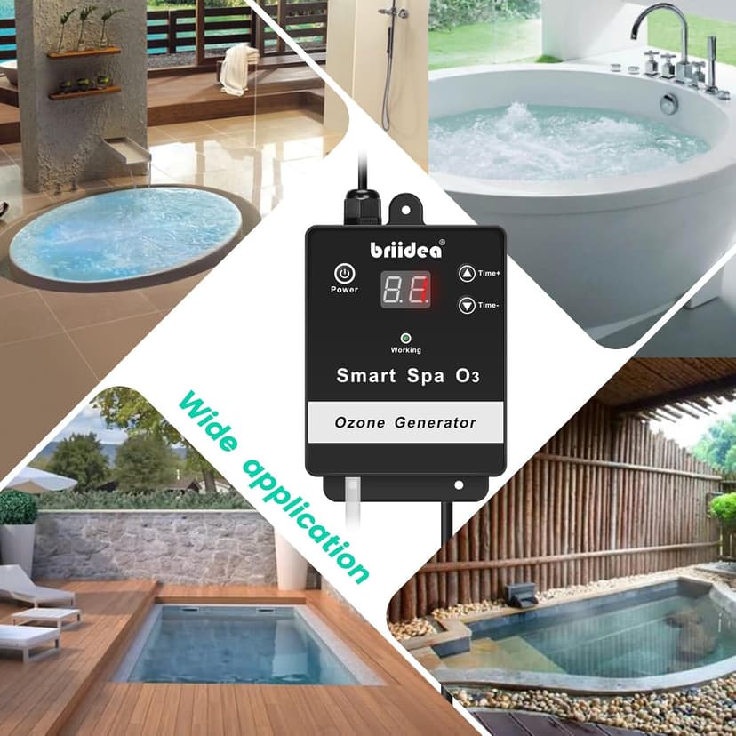 Briidea Ozone Generators, Compatible with Watkins Freshwater III Ozone System 72602, Hot Spring Spas & Hot Tub, Tiger River, Limelight Spa Models 1995 to Current