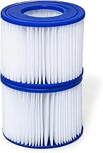 Bestway SaluSpa Filter Cartridge (VI) | Compatible with All SaluSpa Inflatable Hot Tub and Spa Models, 2 Count (Pack of 1)
