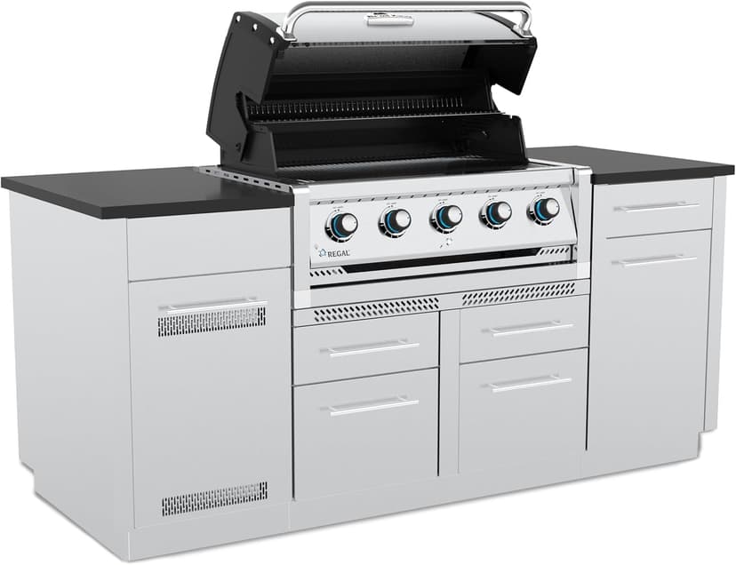 Broil King 886717 Regal S 520, Natural Gas (NG), Stainless Steel, Black