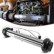 Bonbo 58117 M7 Heater Assembly w/Sensors Fits for Balboa VS, EL, TS, GS, BP Control Systems Hot Tub Spa Heater Element Works on 4.0kW 240V / 1.0kW 110V-120V