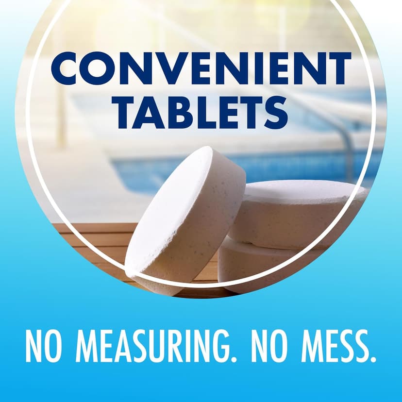 ARM & HAMMER Clear Balance Swimming Pool Alkalinity pH Maintenance Tablets, White, 1 Pack, 24 Count