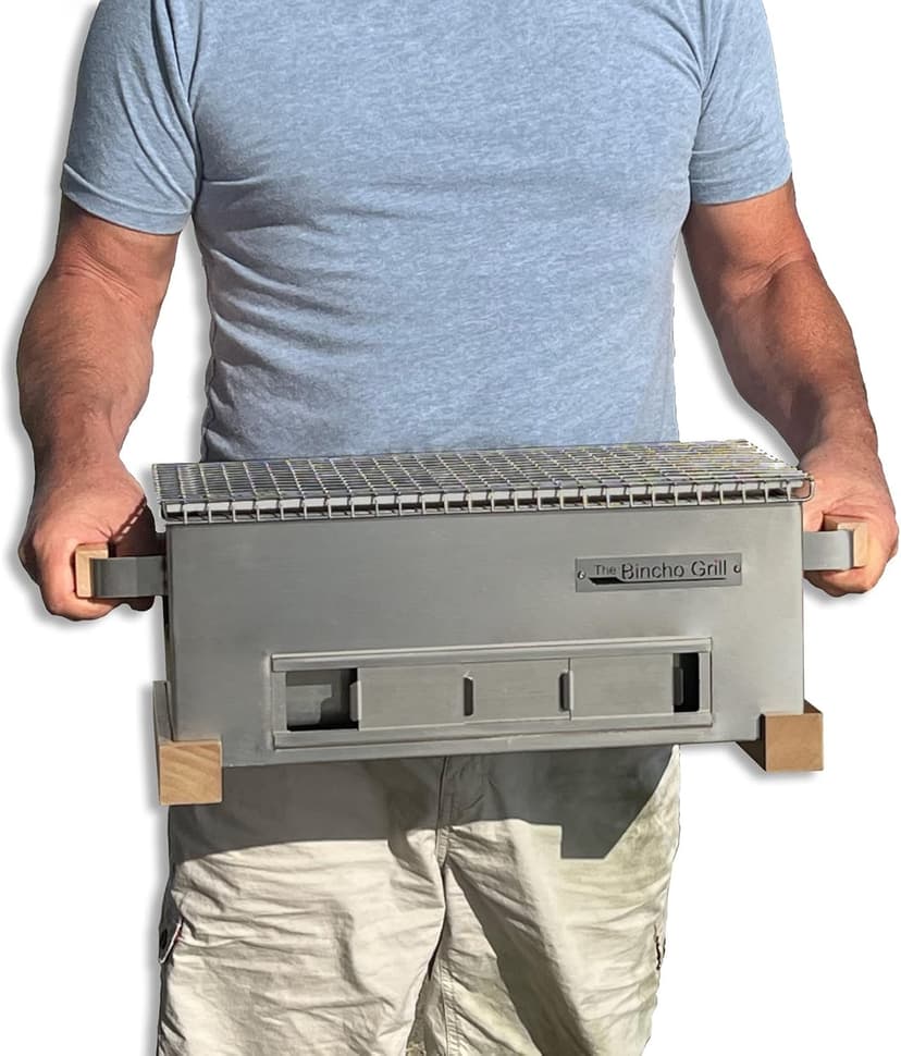 MG-168 Yakitori Tabletop Charcoal Grill-Mini Japanese Style Hibachi