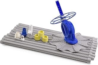 XtremepowerUS Automatic Pool Cleaner Vacuum G4 Turbo Suction High-Flo Cleaner In-Ground & Above Ground w/Hose Set