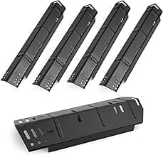 Grill Heat Plate Replacement for Dyna-Glo 5 Burner Grill DGH474CRP DGH485CRP,70-02-411 Heat Tent for DGH483CRP,Grill Heat Shield for Dyna-Glo 4 Burner DGH450CRP,3 Burner DGH373CR,5 Pack