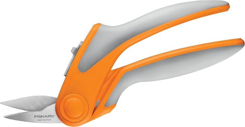 Fiskars 8.5 Inch Softouch Spring Action Rag Quilter Snip