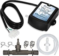 Spa Ozone Generator Kit with Venturi Injector, Ozone Generator for Hot Tub, Cold Plunge, 50mg/h Portable Ozone Generator Water, Universal: 110V / 240V (AMP-4 Plug)