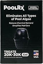 Pool RX 101066 6 Month Algaecide Treats 20k-30k gallons, Black