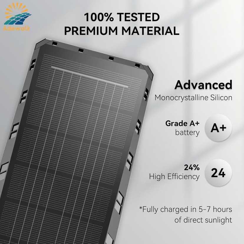 5000W Solar Lights Outdoor - 6500K LED Solar Street Lights Outdoor, Dusk to Dawn, IP66 Waterproof Solar Flood Lights with Motion Sensor and Remote Control for Yard, Patio, 2 Pack