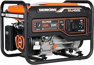 4500 Watt Portable Generator 4 Stroke 233 cc Engine Gas Powered Open Frame