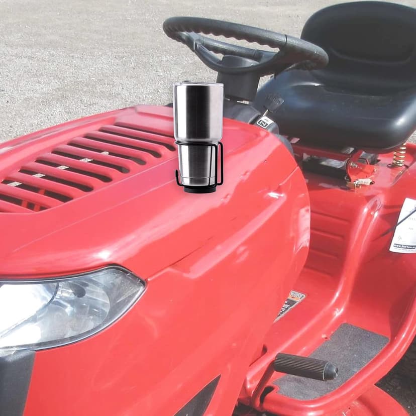 Magnetic Cup Holder, SUS 304 Stainless Steel Magnetic Drink Holder Can Holder for Tractor Truck Mower Car Treadmill Toolbox - Horizontal Surface Mounting Pack of 1
