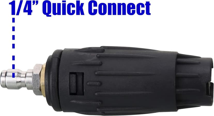 Tool Daily Adjustable Pressure Washer Nozzle Tips, Variable Pattern, 1/4 Inch Quick Connect Plug, 3000 PSI