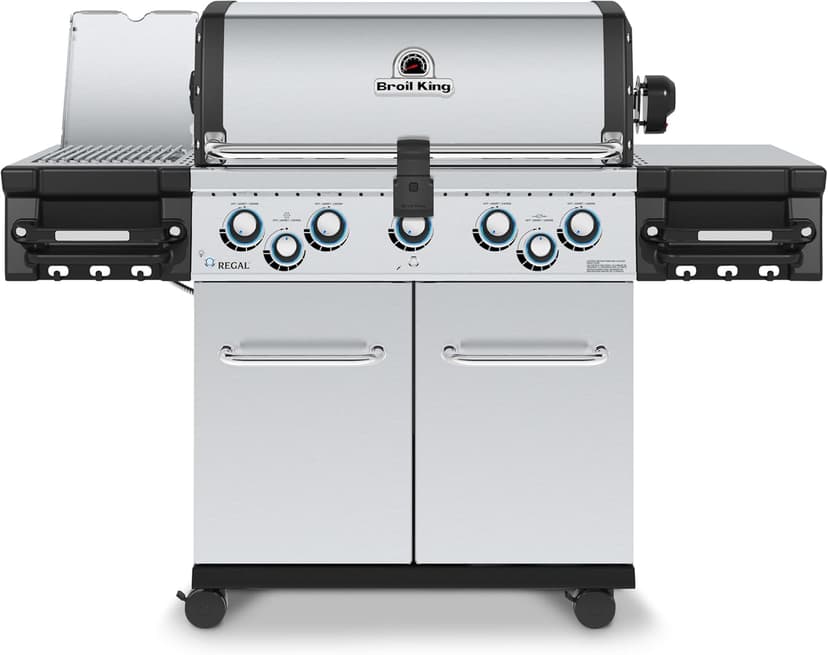 Broil King 958944 Regal S 590 Pro IR Propane Gas Grill, 5-Burner, Stainless Steel