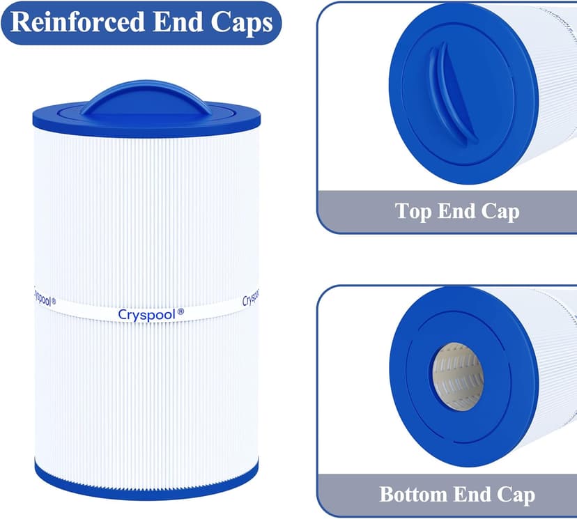 07022 Filter Compatible with Caldera 50, Caldera Spas, C-7350, 1019401, 73532, PCD50N, FC-3963, 50 Sq. Ft Spa Filter Cartridge, 1 Pack