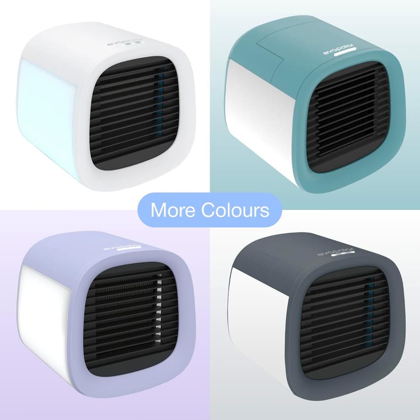 Evapolar evaCHILL Portable Air Conditioners - Portable AC Unit - Small Personal Evaporative Air Cooler & Fan for Desk, Office, Car, Camping, White
