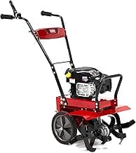 Toro Full Size Front Tine Tiller, 163cc Briggs & Stratton 4-Cycle Engine, Adjustable Tilling Width Up to 21", Variable Wheel Settings, Model Number: 58602