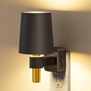 Night Light, Dimmable Night Lights Plug into Wall, Dusk to Dawn Sensor, Soft White 3000K, 0-100LM, Plug in NightLight, Vintage Night Light Compact for Hallway Bedroom Stairway