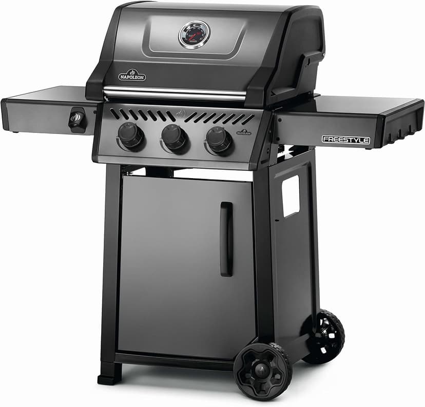 Napoleon Freestyle 365 Natural Gas Grill, Graphite Grey - 3 Burners