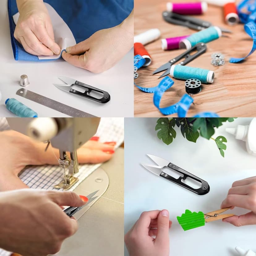 2 Pcs Bonsai Pruning Scissors for plants, Mini plant trimmers & Sewing Snips for Bud Leaves Flowers Stitch Embroidery Knitting DIY Crafts