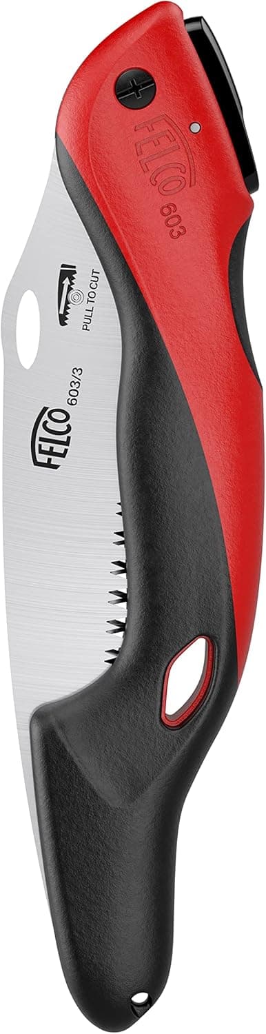 FELCO 603 - ErgoReach Folding Pull-Stroke Saw - 8in Blade - Pulse Harded Blade