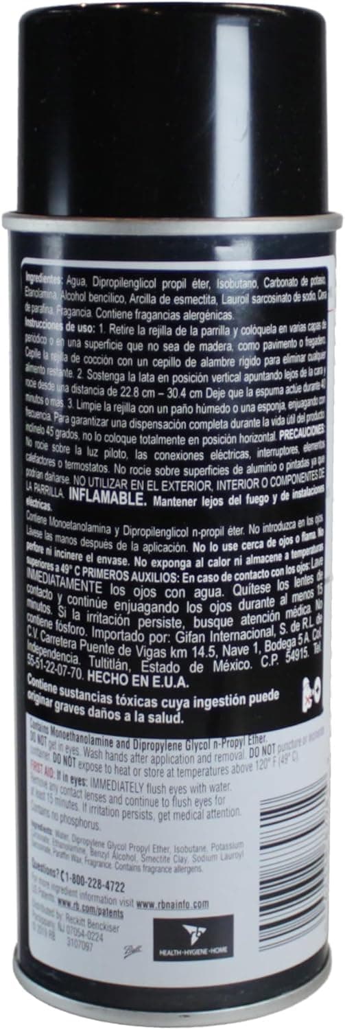 Easy Off 6233887981 14.5 oz Aerosol Can Easy-Off BBQ Grill Cleaner