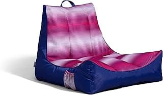 Big Joe Captain's Float No Inflation Needed Pool Lounger, Double Sided Mesh, Quick Draining Fabric