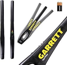 Garrett SuperWand Metal Detector for Adults, Professional, Made in The USA, Security Wand, Scans All Metals