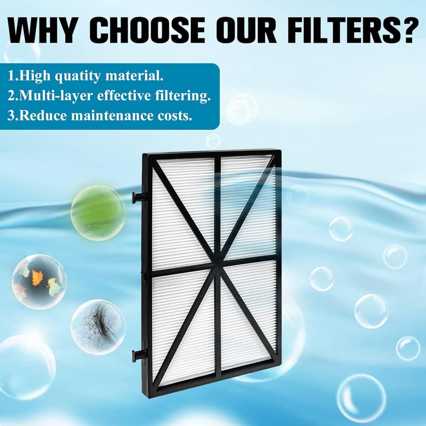 Funmit Ultra Fine Cartridge Filter Replacement for Dolphin Nautilus CC Plus, M200 / M400 / M500 Robotic Pool Cleaner Parts, Replaces Part # 9991432-R4, 4 Pack