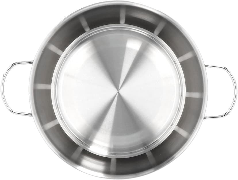 Demeyere Resto 4-pc Stainless Steel Stovetop Smoker Set, Silver, 11.5"