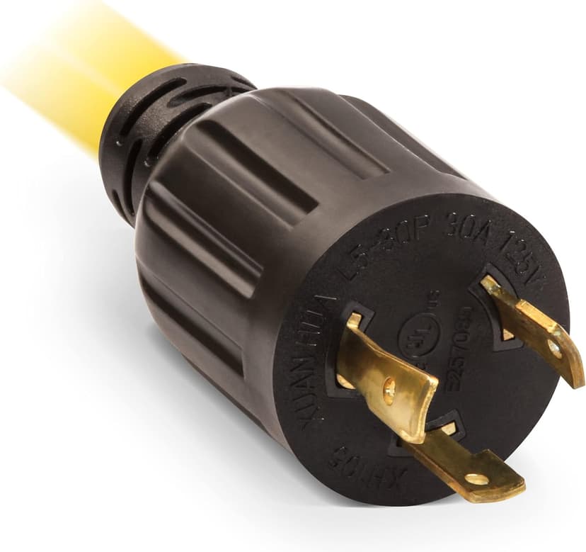 Champion Power Equipment 25-Foot 30-Amp 125-Volt Fan-Style Generator Extension Cord (L5-30P to three 5-15R)