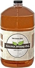 All Natural Sauna Wood Oil for Restoring and Protecting Saunas | Interior and Exterior Application | Cedar Scent | 1 Gallon Size