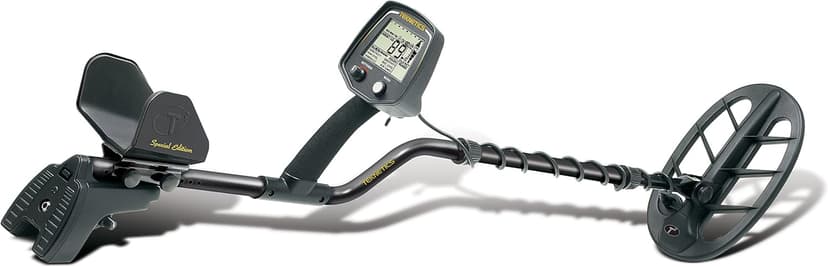 Teknetics T2LTD-BLK T2 Special Edition Metal Detector with 5-Inch and 11-Inch DD Coils, Best for Coin Shooting and Relic Hunting with Unmatched Depth and Speed, Trigger-Actuated Target Pinpointing