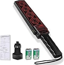 Hand Held Metal Detector Wand,Portable High Sensitivity Security Wand and Woodworking Scanner Tool