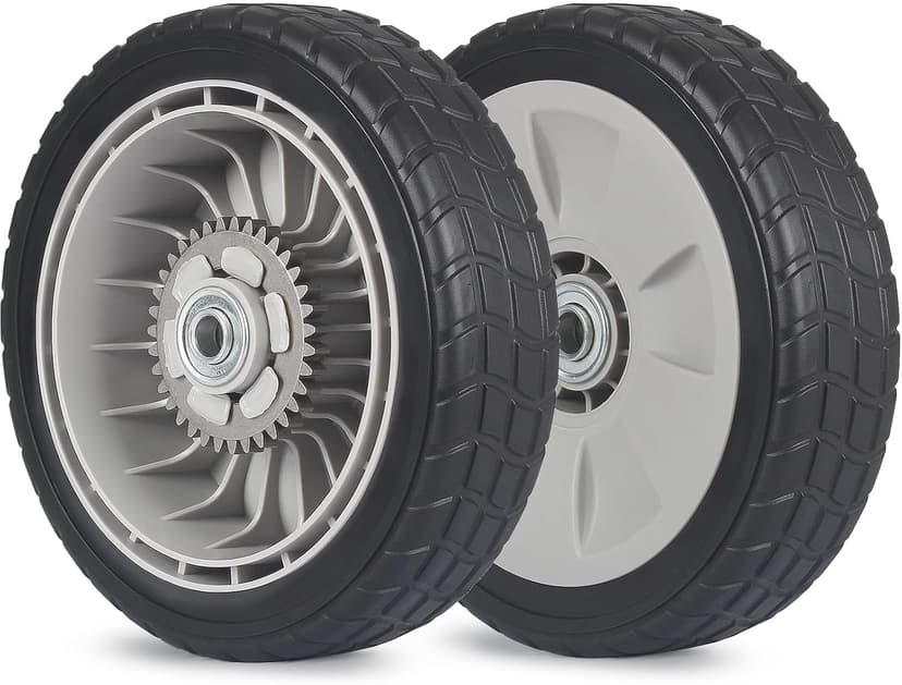 42710-VE2-M02ZE Rear Wheels, 8 Inch Wheels Fit for HRR216 HRS216 HRT216 Honda Walk-behind Lawn Mower, Pack of 2