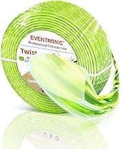 Weed Eater String, Eventronic 095 Trimmer Line of 150-Feet, Trimmer Line for Universal Replacement, Twist Weed Wacker String Fits Medium& Heavy Grass&Weeds, String Trimmer Line of Yellow Premium Nylon