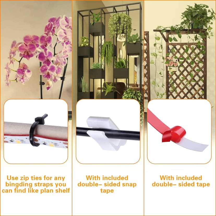 Grow Light Strip USB Waterproof Plants Full Spectrum Plant Grow Lights Indoor,with Auto ON/Off Timer White Red 120 LEDs Sunlike Grow Lamp for Plant Light for Indoor Plants (1)
