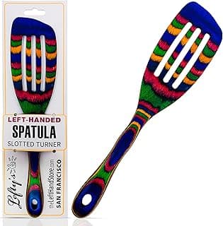 Lefty’s Left Handed Spatula Slotted Turner - Pakka Kitchen Tool - Great for Cooking, Fipping, Turning Food, Egg Flipper, General Purpose - Gifts for Left-Handed People, Lefty, Adults, Chefs and Women