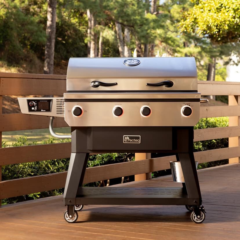 recteq X-Fire Pro 825 Wood Pellet Smoker Grill, Wi-Fi Electric Pellet Grills, Dual Cooking Modes for Hot and Fast + Low and Slow Cooking, Smoke, Sear, & More