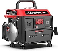PowerSmart 1200-Watt Portable Generator with Super Quiet, Ultralight for Camping, PS50