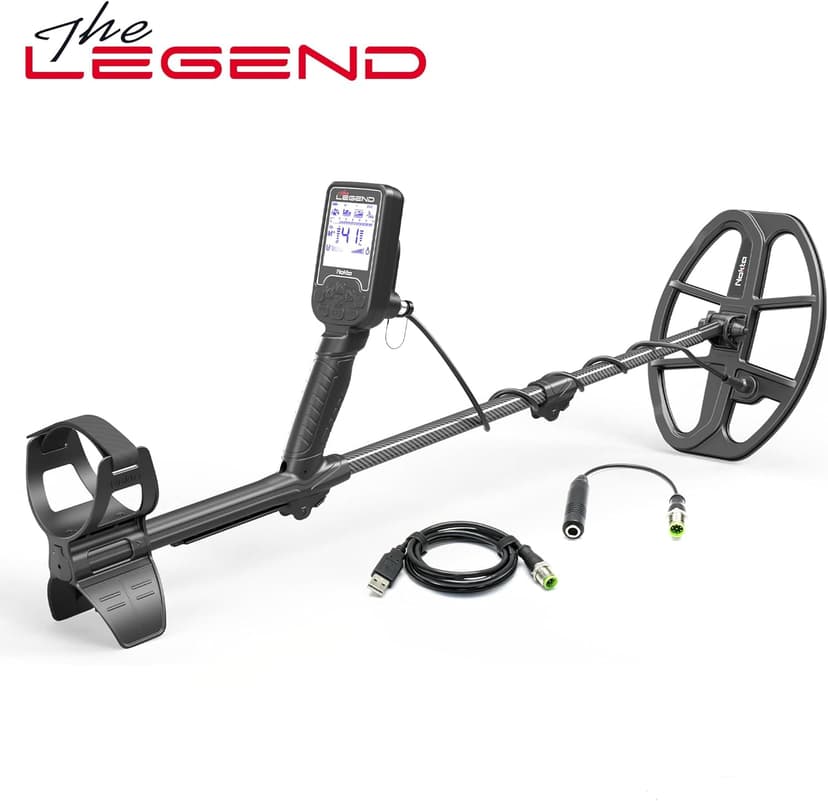 Nokta The Legend Metal Detector, Waterproof Detector for Adults with 12" Coil